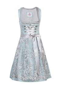 MarJo - Dirndl, eckiger Ausschnitt, Knielang, für Damen - 835 GLETSCHER / S
