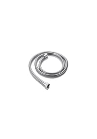 COFI - Robuster Duschschlauch / Brauseschlauch pflegeleicht PVC Innenschlauch - Silber 1,5m