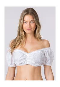 STOCKERPOINT - Dirndbluse "Georgette", Spitze, für Damen - WEISS