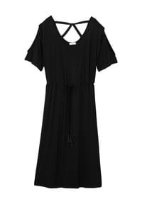 sheego - Jersey-Kleid - schwarz