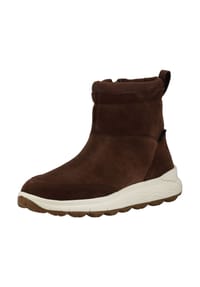 GEOX - Winterstiefeletten, Leder, für Damen - C6006 DK BROWN
