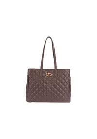 JOOP! BELLAGIO - Shopper, Kunstleder, Reißverschluss, für Damen - 702 DUNKELBRAU