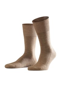 FALKE - Airport Plus Socken "Airport Plus", gepolsterte Sohle, für Herren - 3000 BLACK