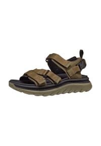 GEOX - Lederimitat/Textil Sandalen - Blau