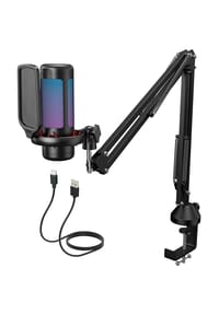 MANIKE - A6T Streaming Microfon, Schwarz - 