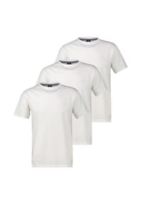 LERROS - T-Shirt 3er Pack Basic - Basalt grey