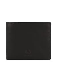 strellson BLACK WALL - Geldbörse "Blackwall", Leder, uni, für Herren - black