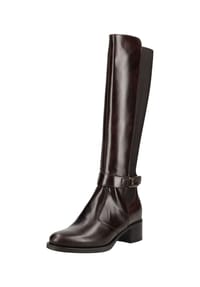 NeroGiardini - Leder/Textil Stiefel - Dunkelbraun
