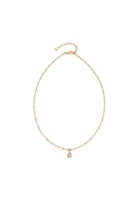 LEONARDO - Damen Kette mit Anhänger Shari, Edelstahl - GOLD