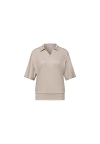 Street One - Poloshirt, Elastikbund, für Damen - 17504 SALSA RED