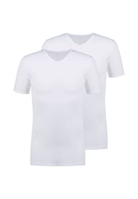 mey - Unterhemd / Shirt Kurzarm 2er Pack Software - Schwarz
