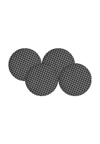 Ritzenhoff & Breker Speiseteller Takeo Swing ø 26,5 cm 4er Set schwarz-weiß - TAKEO - schwarz-weiß