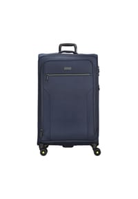 d & n® Travel Line - Travel Line 9704 4 Rollen Trolley L 78 cm mit Dehnfalte - dark blue