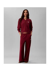 Calvin Klein Jeans - Pullover, V-Ausschnitt, für Damen - VG5 RED