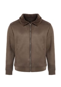 CARISMA - Jacke 1270 Sherpajacke in Leder optik - Black