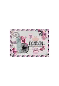 ACCESSORIZE - Kurzflorteppich Metropolis - - beige rosa