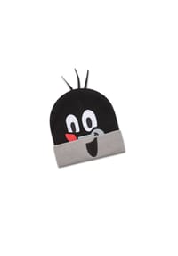 koaa - Der kleine Maulwurf – Maskottchen Mütze - Schwarz