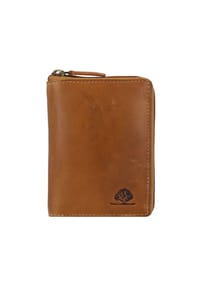 GREEN BURRY Tornado - Tornado Geldbörse RFID Schutz Leder 10 cm - peanut brown