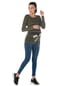 M.M.C. Umstandslangarmshirt Baby Flucht mit Motiv Bild 3