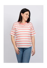 salzhaut - Shirt KOERT - Beige Aqua