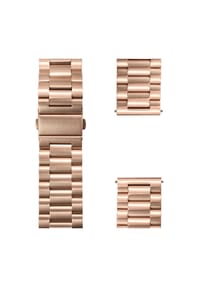 WRISTR - Gliederarmband Pulseira in zeitloser und edler Optik für die Apple Watch - Roségold