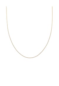 elli. PREMIUM - Halskette Panzerkette Basic Klassik 375Er Gelbgold - Gold