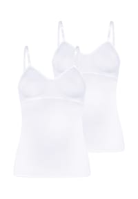 mey - BH-Hemd 2er Pack Noblesse - Schwarz