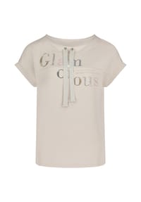 BETTY BARCLAY - Sweatshirt mit Strass - Grau Beige