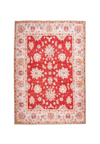 me gusta - Wohnzimmer Teppich – Kurzflorteppich Faye 625 in rot - rot