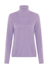 MANGUUN - Rollkragenpullover, Langarm, für Damen - BEIGE/PERFECT PALE