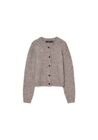 VERO MODA® - Strickjacke "Novah", Wollanteil, für Damen - 178995 MEDIUM GREY