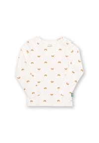 KITE - Kinder Kleiner Regenbogen Shirt Bio-Baumwolle - weiß