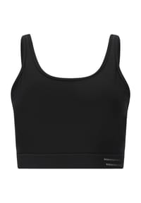 ENDURANCE - Sport-BH Cynthian mit mittlerer Stütze und atmungsaktivem Komfort - 1001 Black