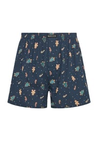 MANGUUN - Webboxer, 3er Pack, für Herren - 0  NAVY/ROT/GRÜN