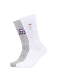 s.Oliver - Tennissocken, 2er-Pack - 1001 WHITE MIX
