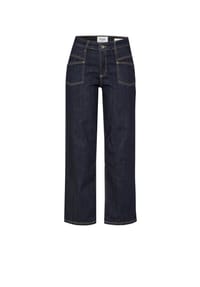 TONI - Weite Jeans Liv Wide 7/8 - Dunkelbraun | 790