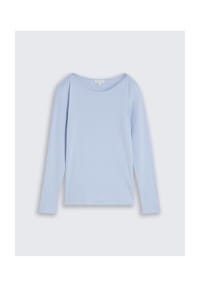 TOM TAILOR - Langarmshirt, U-Boot-Ausschnitt, für Damen - 11270 KENTUCK BLUE