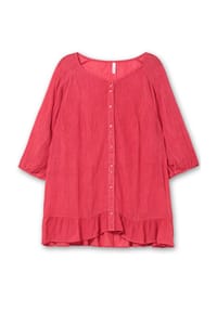 sheego - Kurzarmbluse - sorbet pink