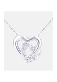 Diamant L'eternel - Kette mit Anhänger, mit Diamant, 375 Weißgold - white gold