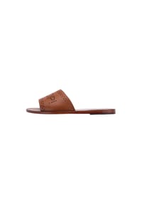 JOOP! - Pantoletten, Zierperforation, für Damen - 703  COGNAC