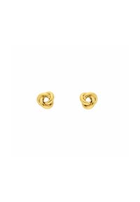Adelia's - Adelia's Damen Knoten Ohrstecker Ohrringe 333 Gold ( 8K ) – Goldohrringe Knoten - gold