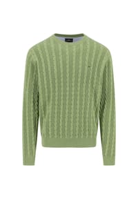 FYNCH-HATTON® - Pullover Cable, Baumwolle, für Herren - 824  NEW OFFWHITE