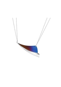 zeeme STAINLESS STEEL - Halskette Edelstahl - weiß