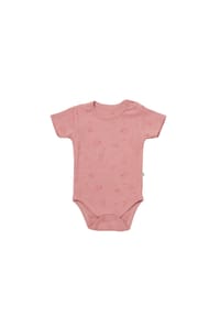 biorganic - Kurzarmbody Modal/Bio Baumwolle, unisex - Coral