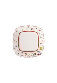 Villeroy & Boch - Speiseteller eckig Toy's Delight Toy's Delight - rot