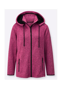 Witt - Fleece-Jacke - fuchsia-meliert