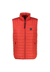 LERROS - Steppweste für Herren, leicht gefüttert - DARK VIVID RED