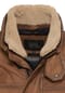 camel active Gefütterte Lederjacke mit zwei Innentaschen Bild 9
