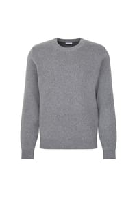 seidensticker - Pullover Schwarze Rose - Mid Grey Melange (0035)