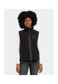 DIDRIKSONS - Fleeceweste "Kiana", Stehkragen, für Damen - 060 SCHWARZ